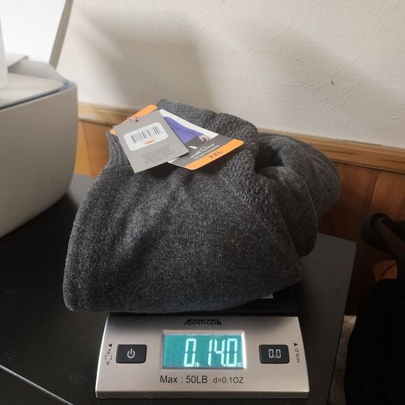 Eddie Bauer soft grey knit breathable 1/2 zip pullover sweater NWT sz XXL NWT - Picture 10 of 10